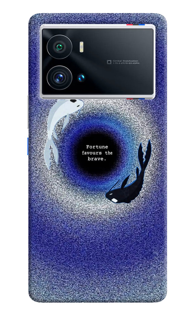 Dark Koi iQOO 9 Pro 5G Hard Case Back Cover by Casekaro