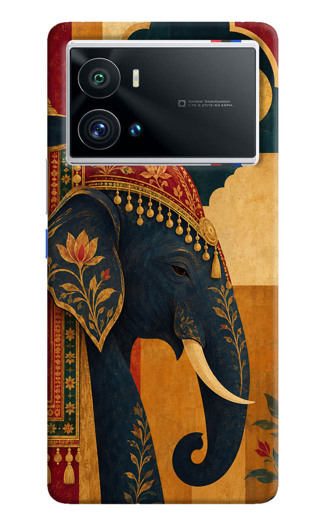 Royal Elephant iQOO 9 Pro 5G Hard Case Back Cover by Casekaro