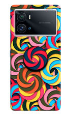 Spiral Pattern iQOO 9 Pro 5G Pop Case by Casekaro