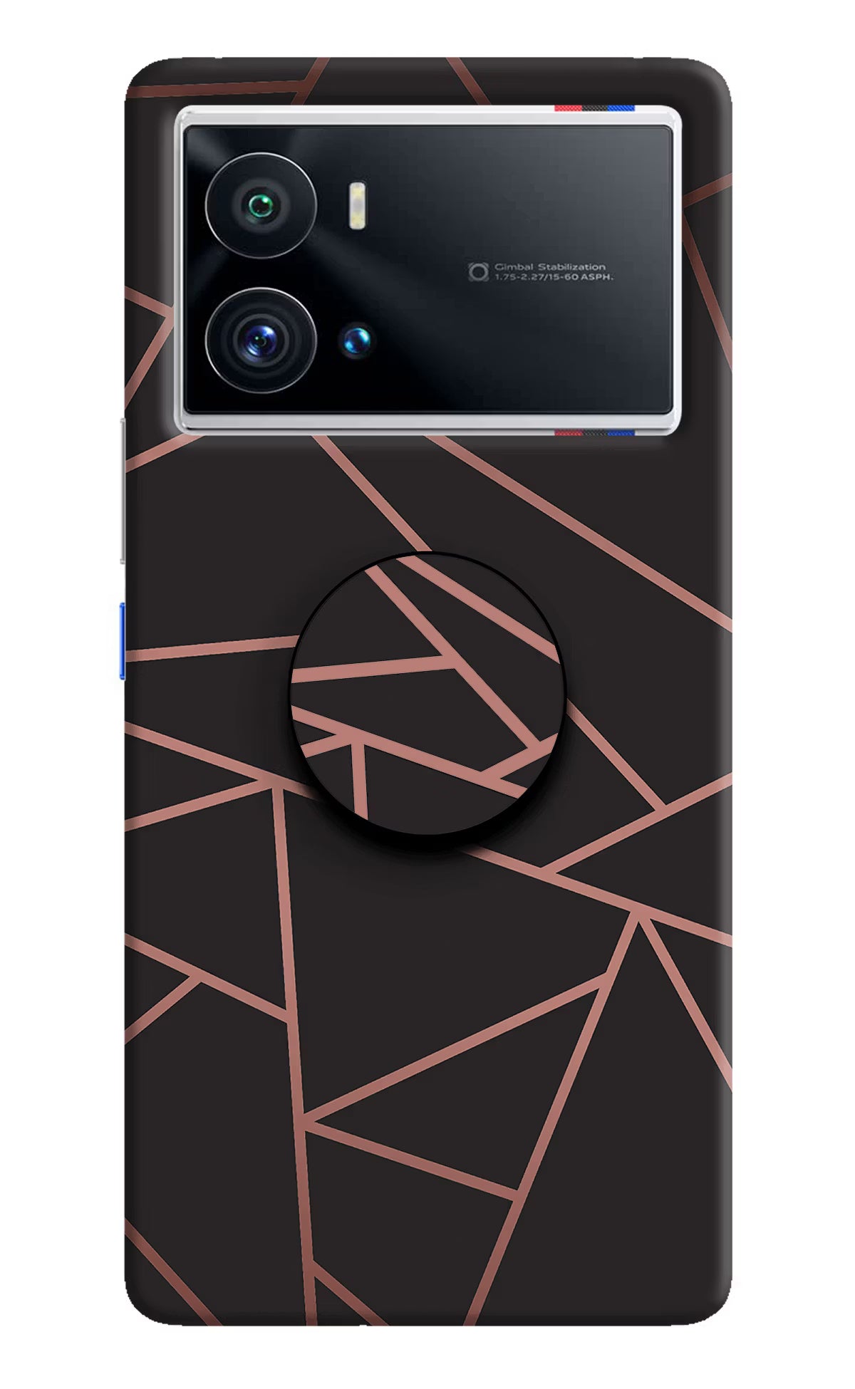 Geometric Pattern iQOO 9 Pro 5G Pop Case by Casekaro