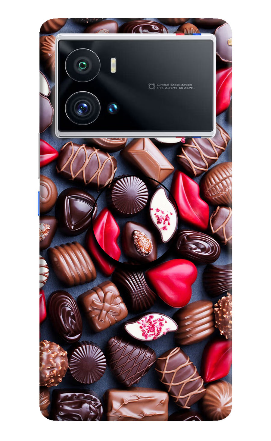 Chocolates iQOO 9 Pro 5G Pop Case, Hard case