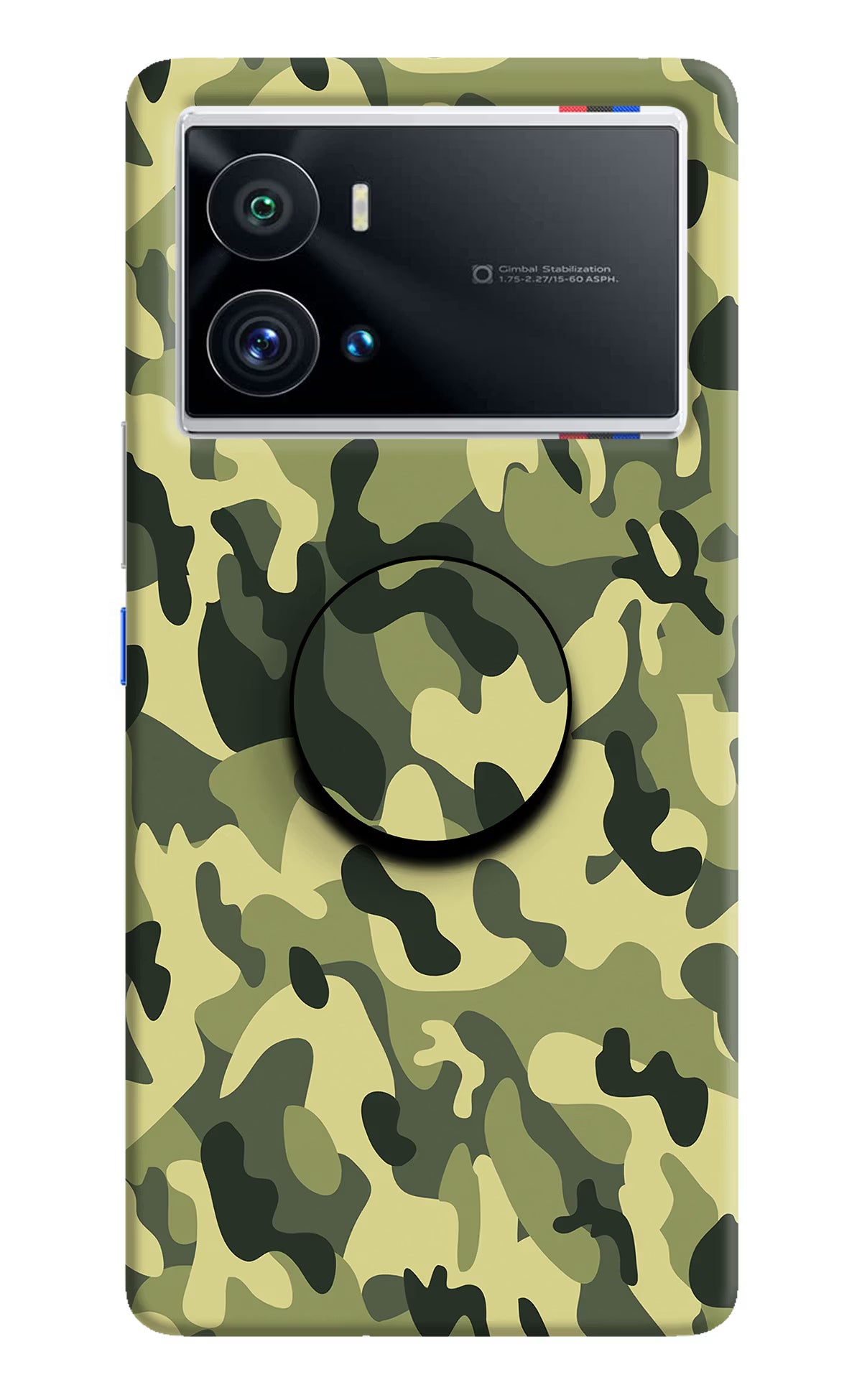 Camouflage iQOO 9 Pro 5G Pop Case by Casekaro