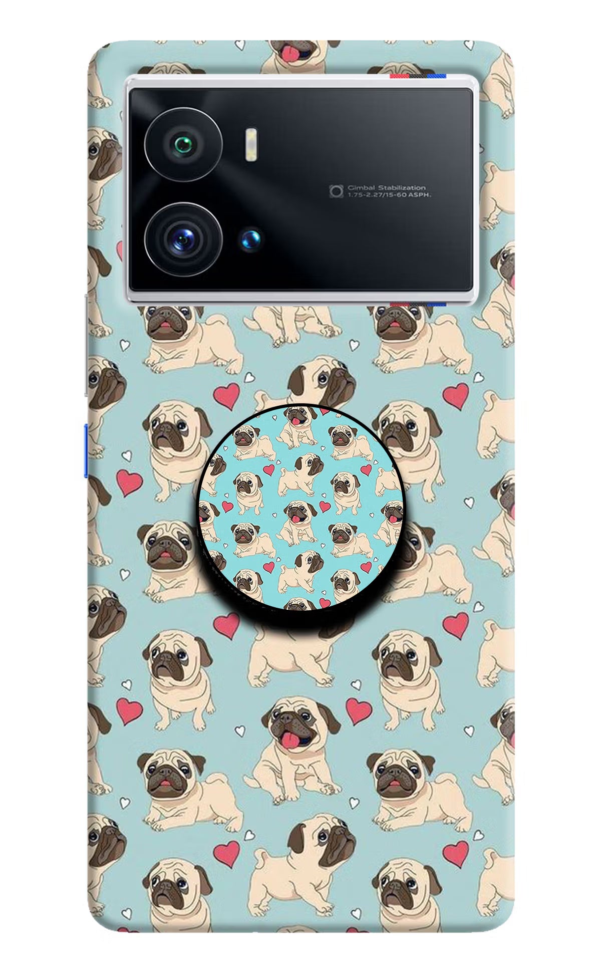 Pug Dog iQOO 9 Pro 5G Pop Case by Casekaro