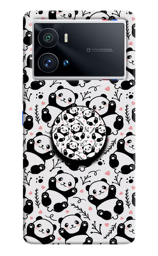 Cute Panda iQOO 9 Pro 5G Pop Case