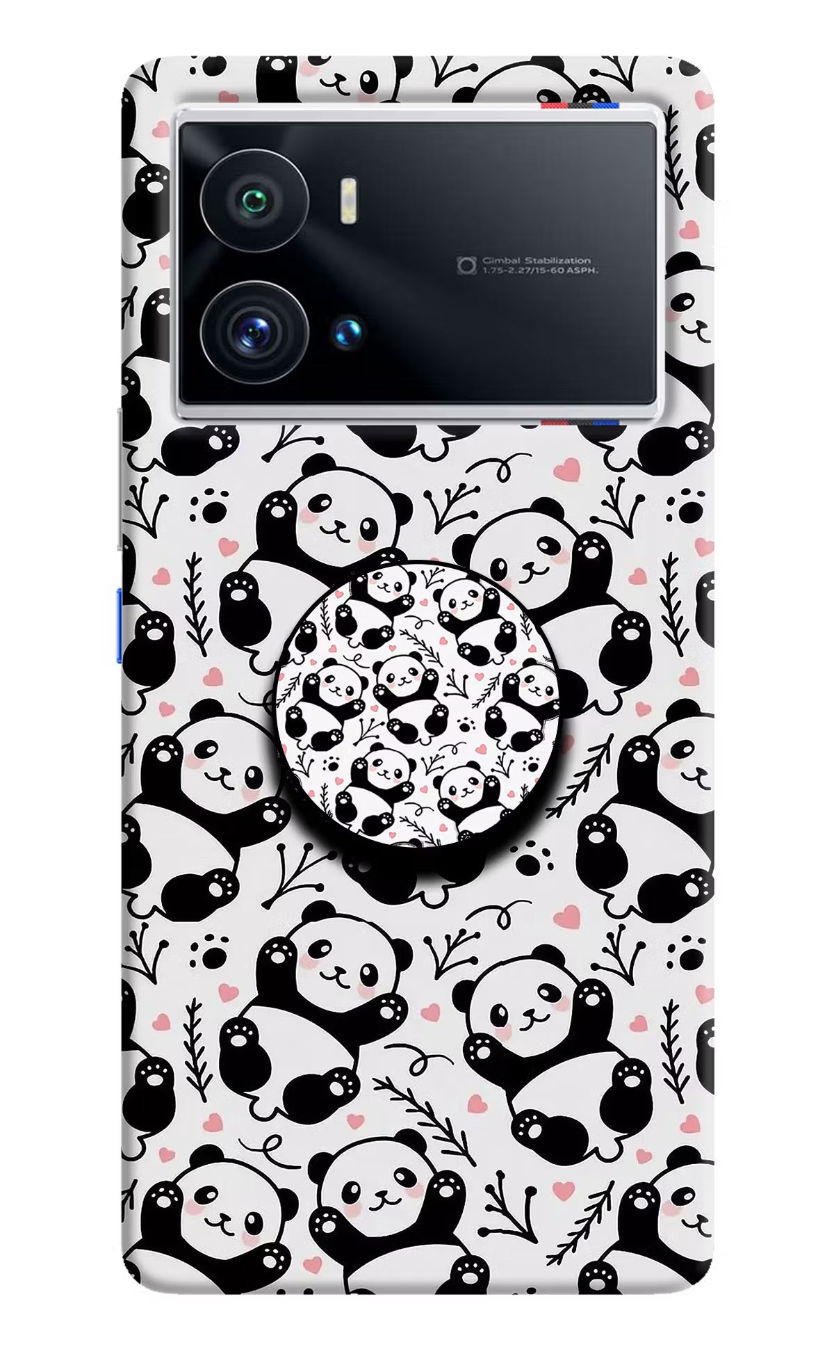 Cute Panda iQOO 9 Pro 5G Pop Case by Casekaro