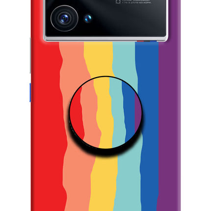 Rainbow iQOO 9 Pro 5G Pop Case by Casekaro