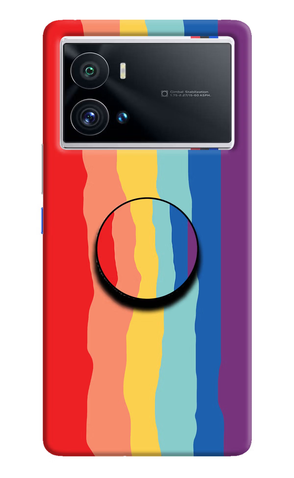 Rainbow iQOO 9 Pro 5G Pop Case by Casekaro
