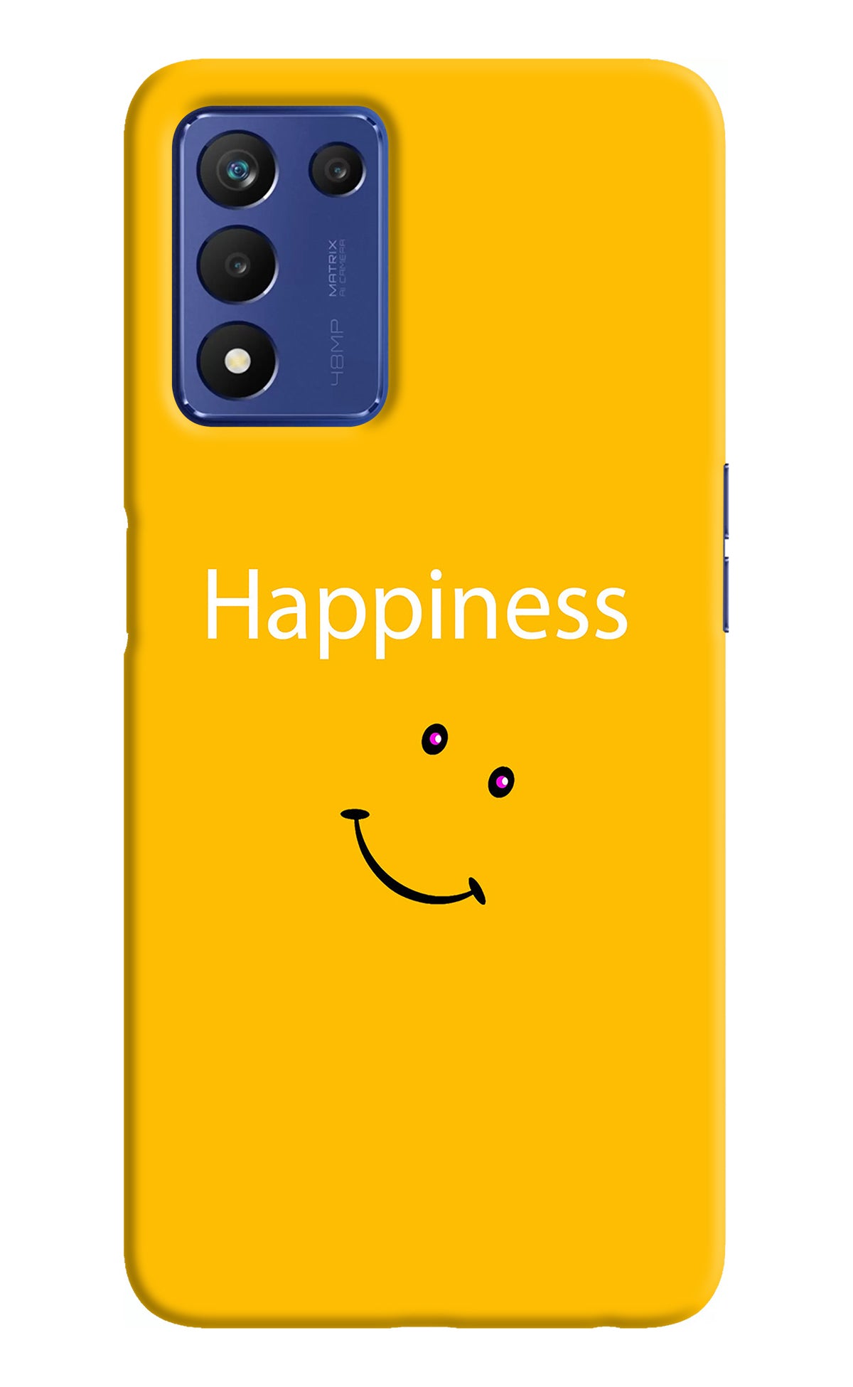 Happiness With Smiley Realme 9 SE Back Cover
