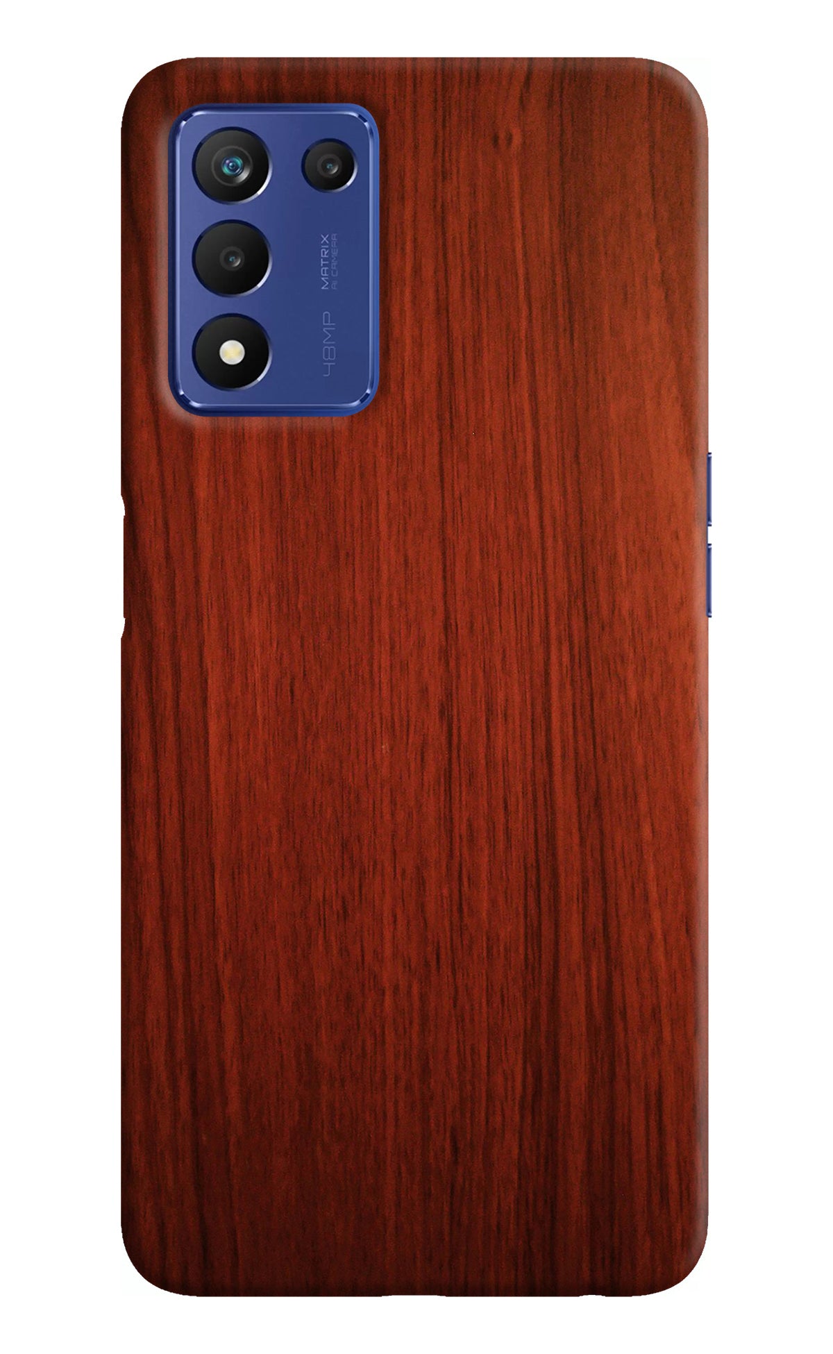 Wooden Plain Pattern Realme 9 SE Back Cover