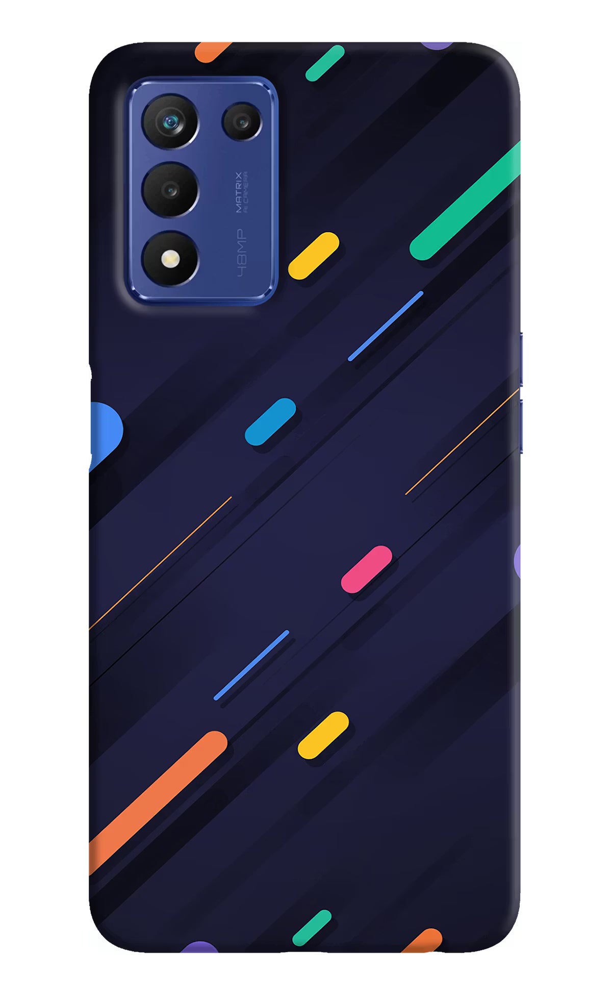 Abstract Design Realme 9 SE Hard Case Back Cover by Casekaro