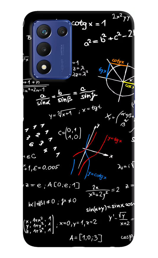 Mathematics Formula Realme 9 SE Hard Case Back Cover by Casekaro