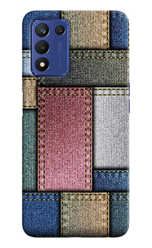 Multicolor Jeans Realme 9 SE Hard Case Back Cover by Casekaro