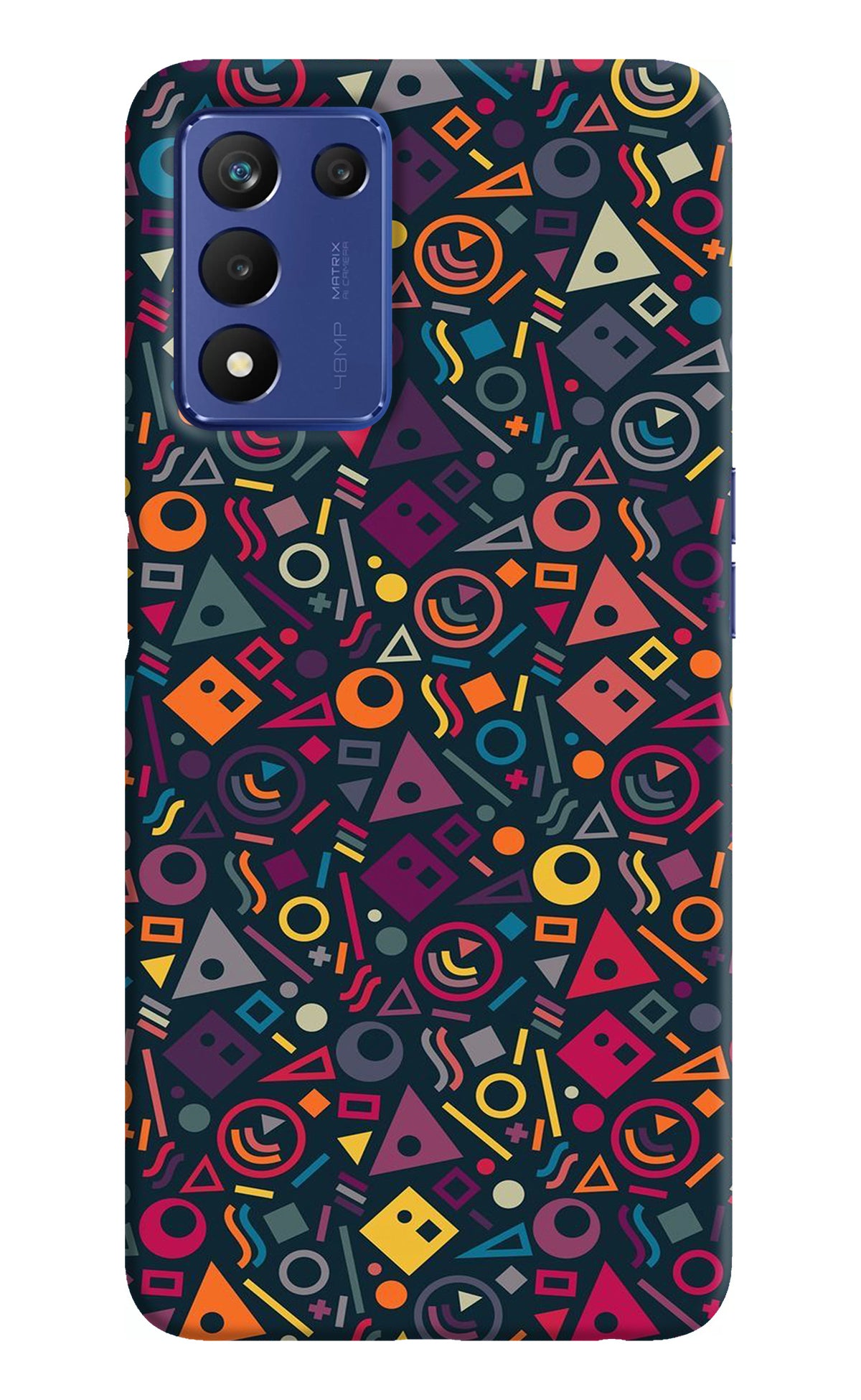 Geometric Abstract Realme 9 SE Back Cover