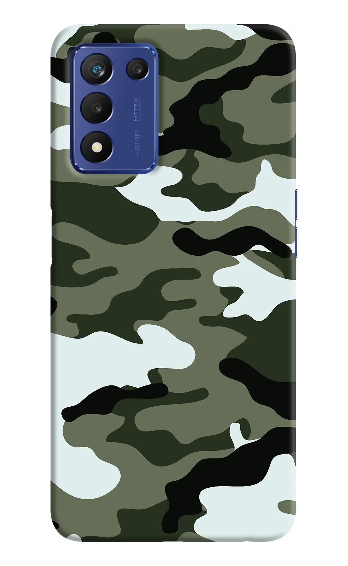 Camouflage Realme 9 SE Hard Case Back Cover by Casekaro