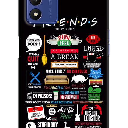 FRIENDS Realme 9 SE Hard Case Back Cover by Casekaro