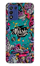 Music Graffiti Realme 9 SE Hard Case Back Cover by Casekaro