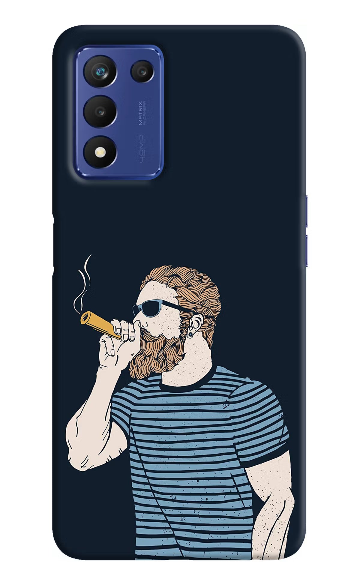 Smoking Realme 9 SE Hard Case Back Cover by Casekaro