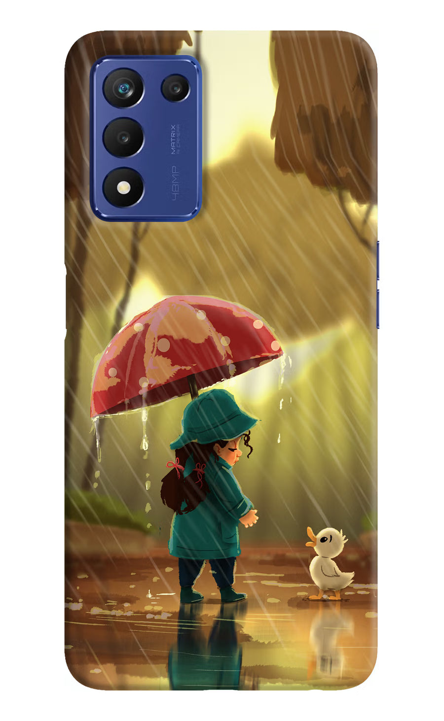 Rainy Day Realme 9 SE Back Cover, Hard case