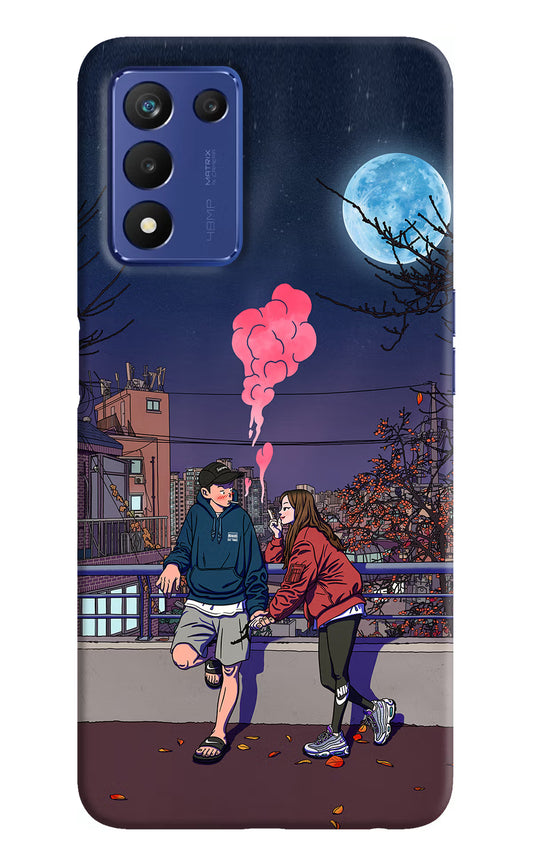 Chilling Couple Realme 9 SE Hard Case Back Cover by Casekaro