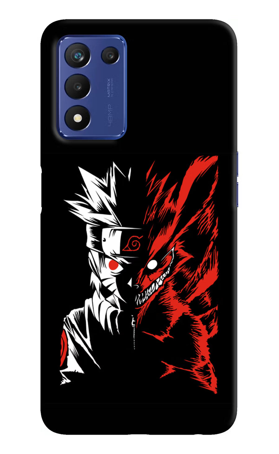 Naruto Two Face Realme 9 SE Back Cover, Hard case