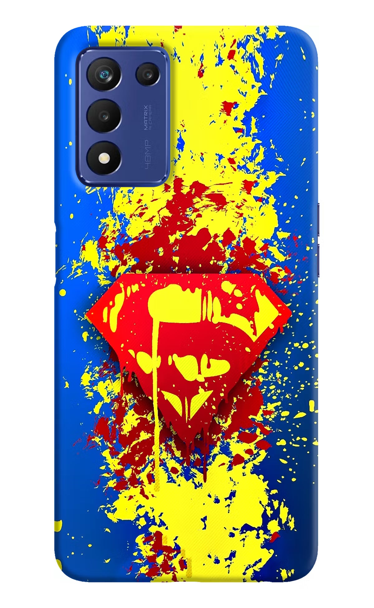 Superman logo Realme 9 SE Hard Case Back Cover by Casekaro