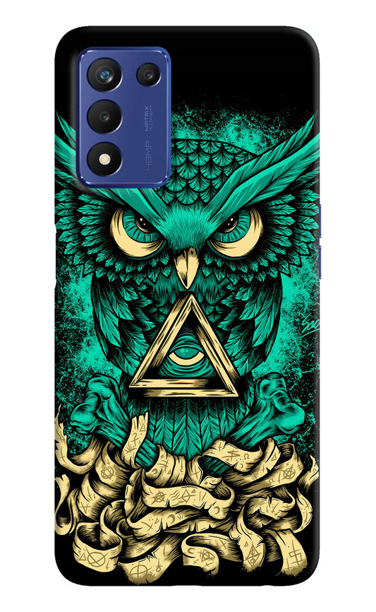 Green Owl Realme 9 SE Back Cover