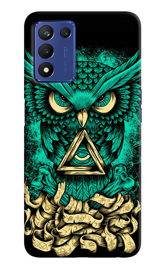 Green Owl Realme 9 SE Hard Case Back Cover by Casekaro