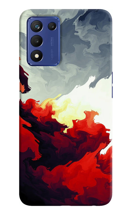 Fire Cloud Realme 9 SE Hard Case Back Cover by Casekaro