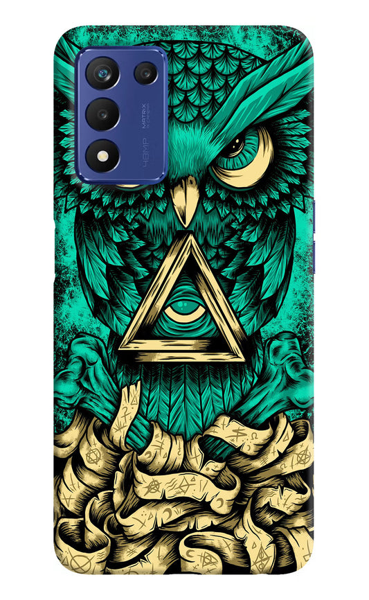 Green Owl Realme 9 SE Hard Case Back Cover by Casekaro
