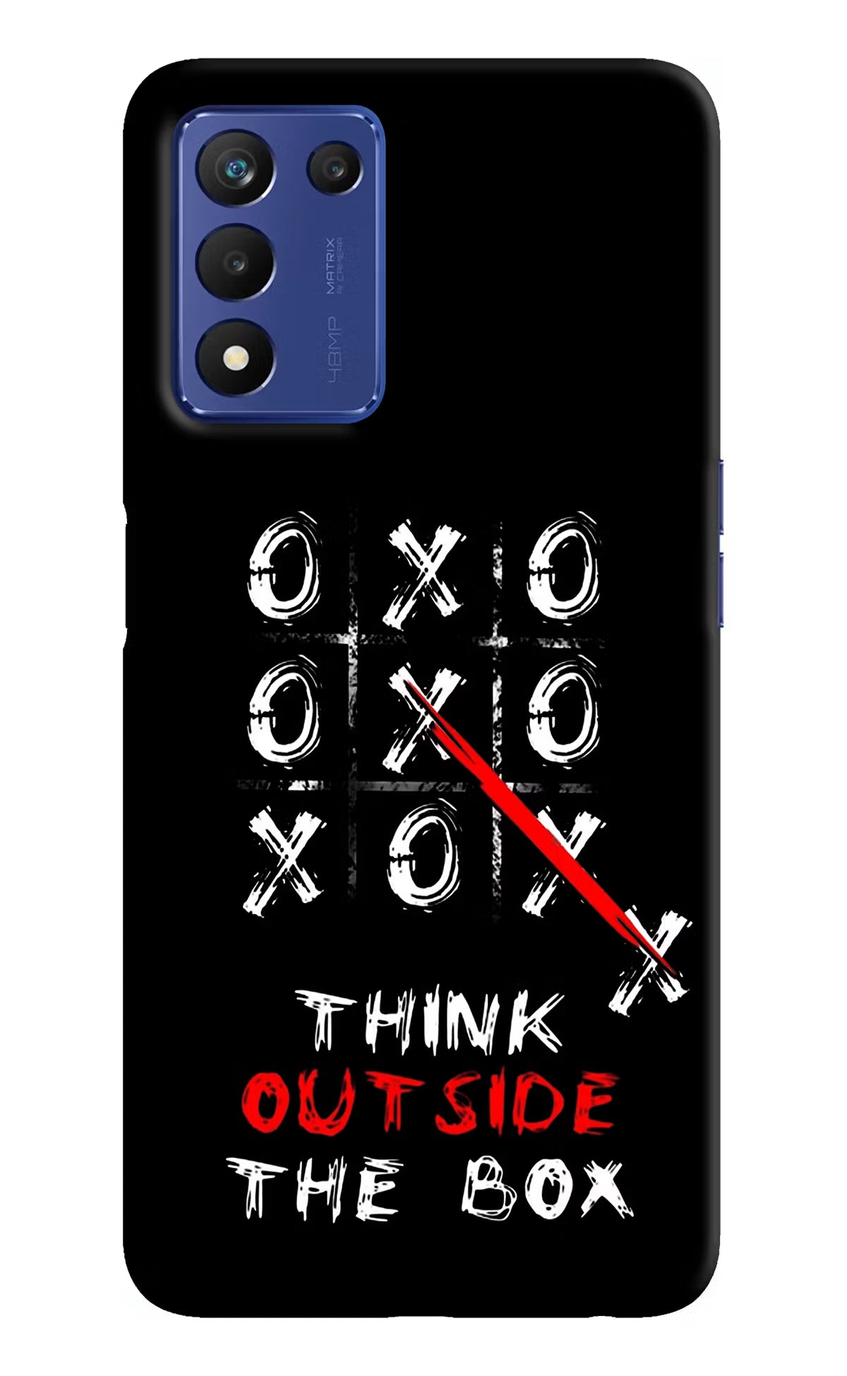 Think out of the BOX Realme 9 SE Hard Case Back Cover by Casekaro