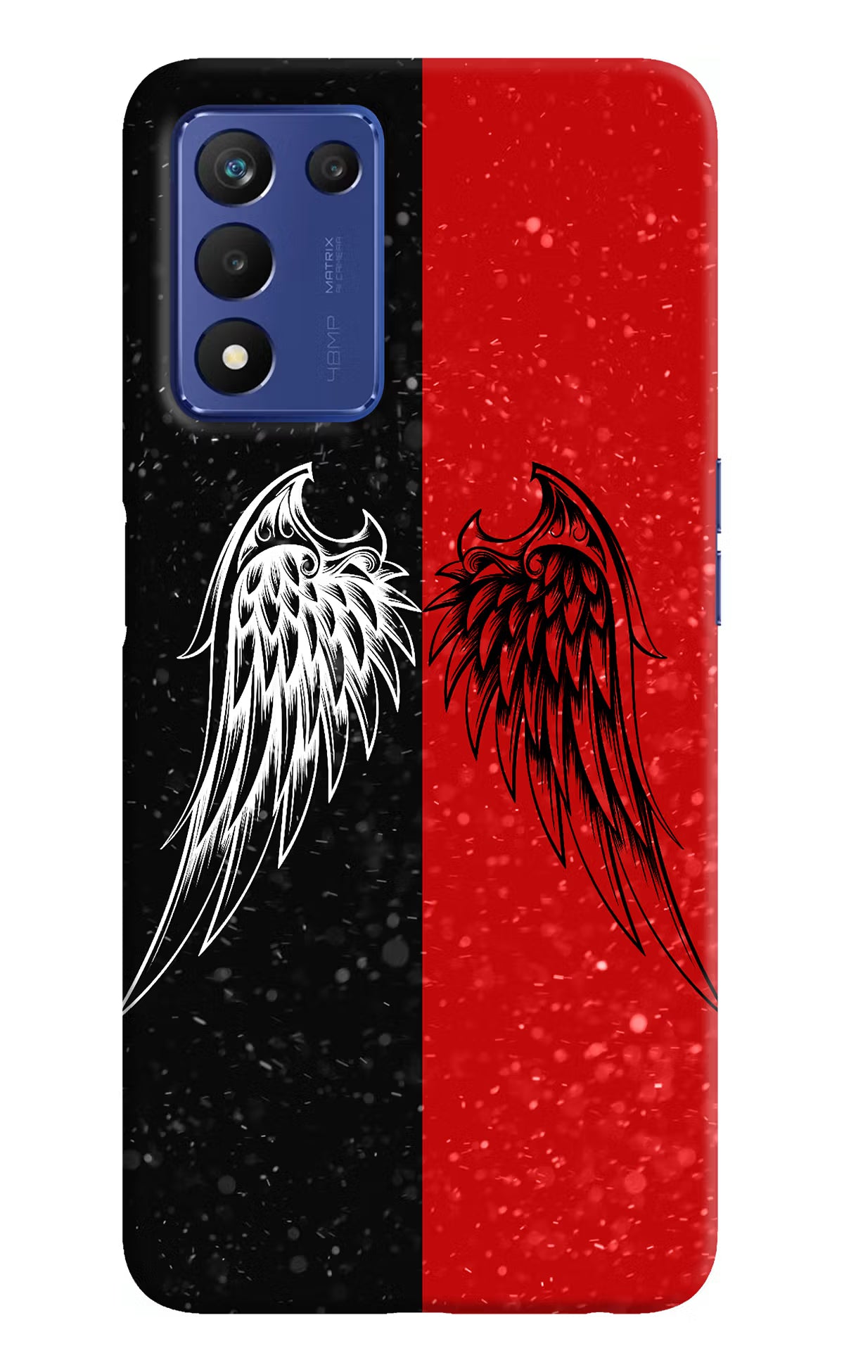 Wings Realme 9 SE Hard Case Back Cover by Casekaro