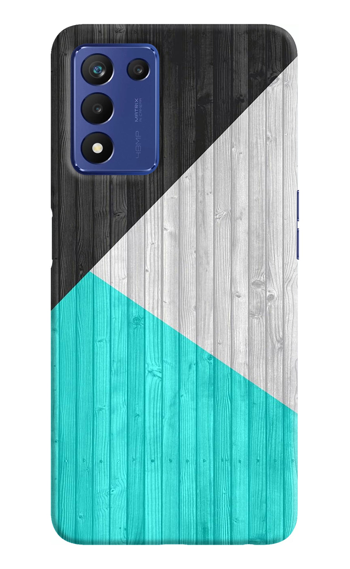 Wooden Abstract Realme 9 SE Back Cover