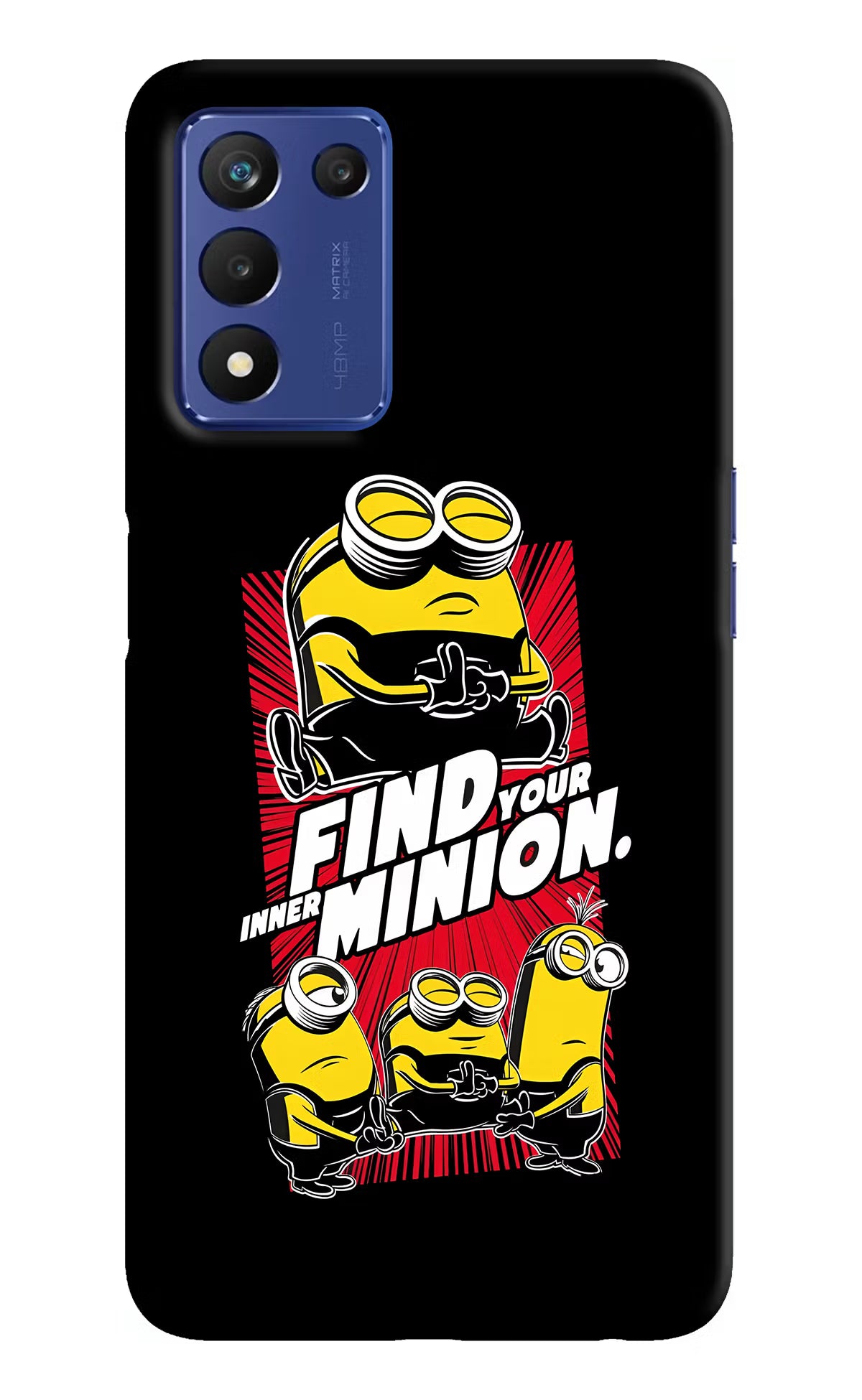 Find your inner Minion Realme 9 SE Hard Case Back Cover by Casekaro
