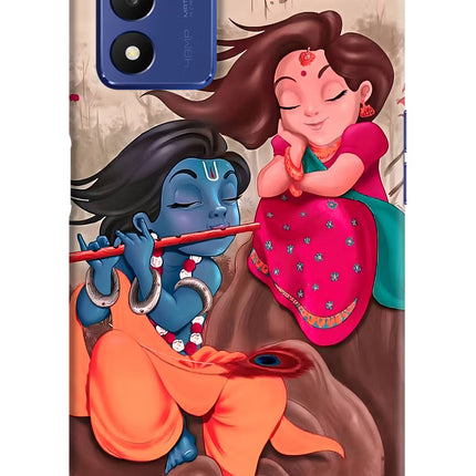 Radhe Krishna Realme 9 SE Hard Case Back Cover by Casekaro