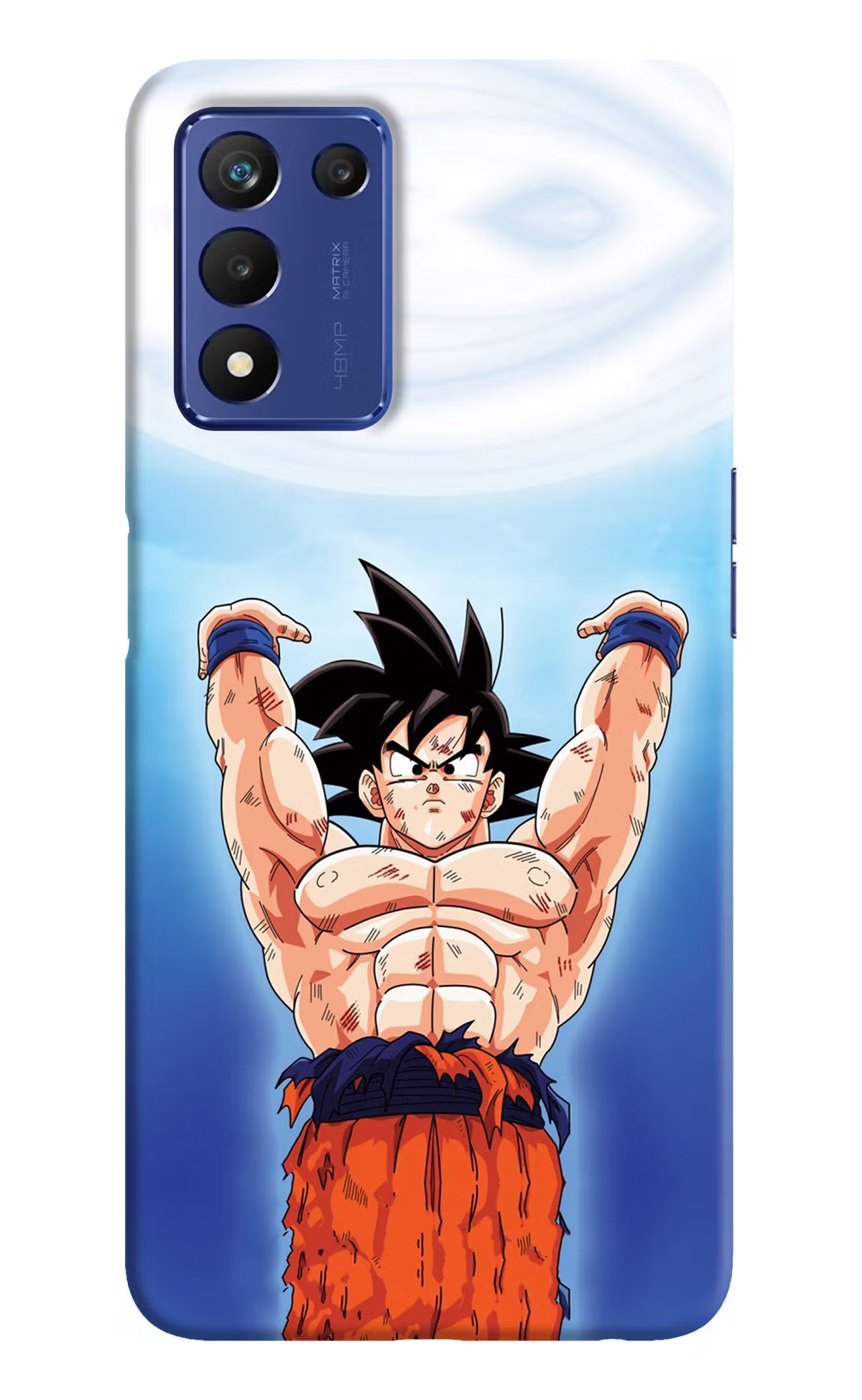 Goku Power Realme 9 SE Hard Case Back Cover by Casekaro