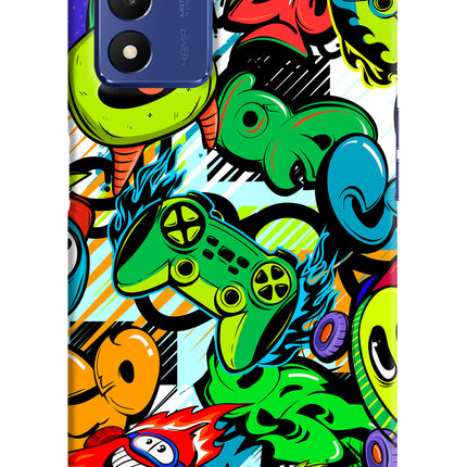 Game Doodle Realme 9 SE Hard Case Back Cover by Casekaro