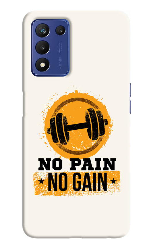 No Pain No Gain Realme 9 SE Hard Case Back Cover by Casekaro