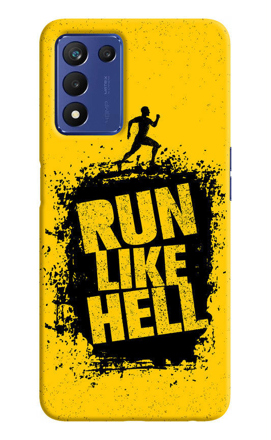 Run Like Hell Realme 9 SE Back Cover