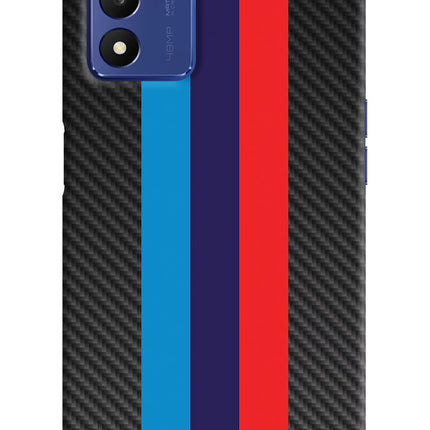 BMW Stripes Pattern Realme 9 SE Hard Case Back Cover by Casekaro