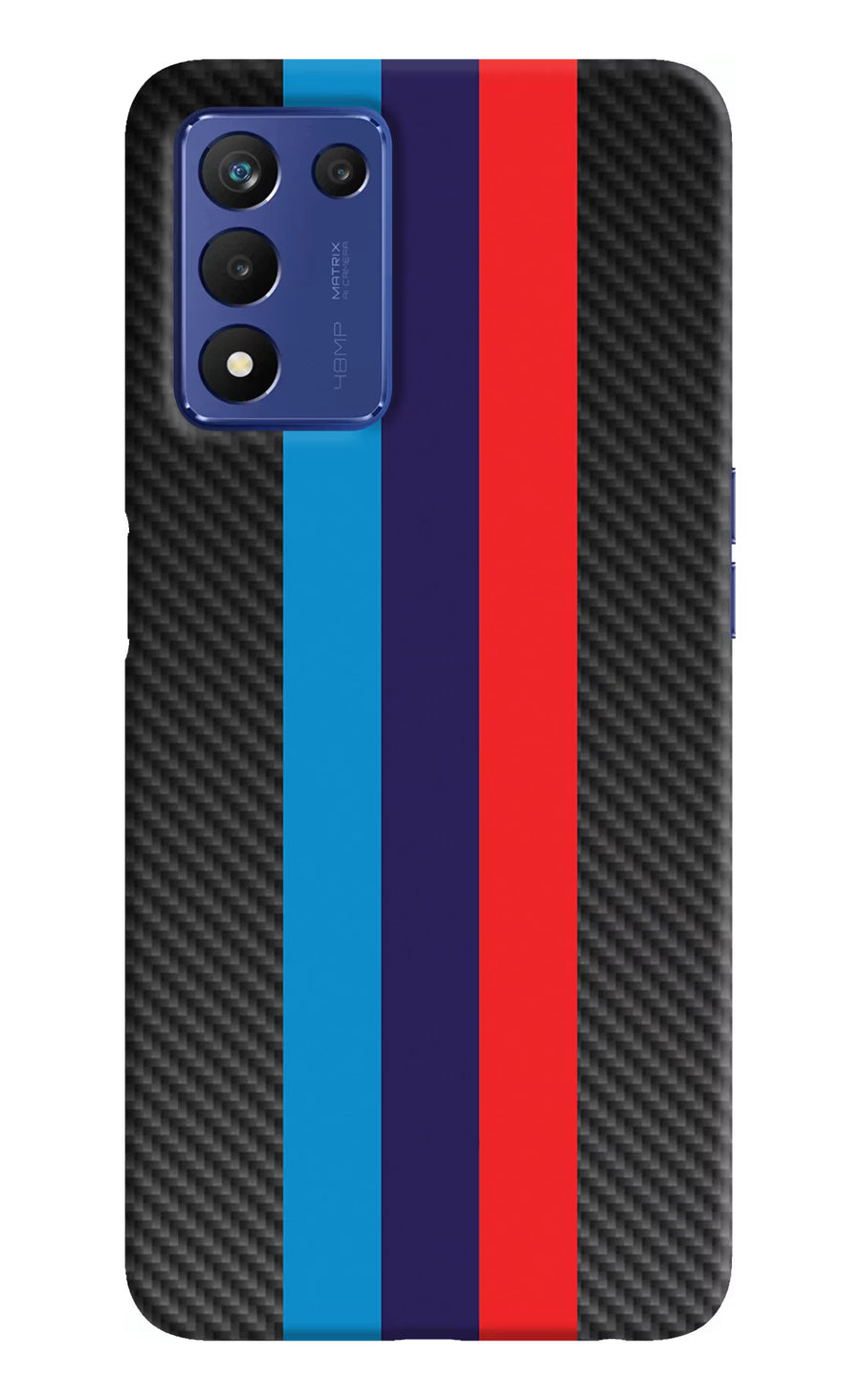 BMW Stripes Pattern Realme 9 SE Back Cover, Hard case