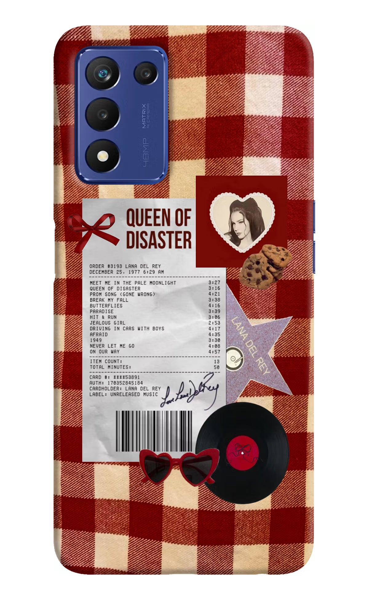 Queen of Disaster Realme 9 SE Hard Case Back Cover by Casekaro