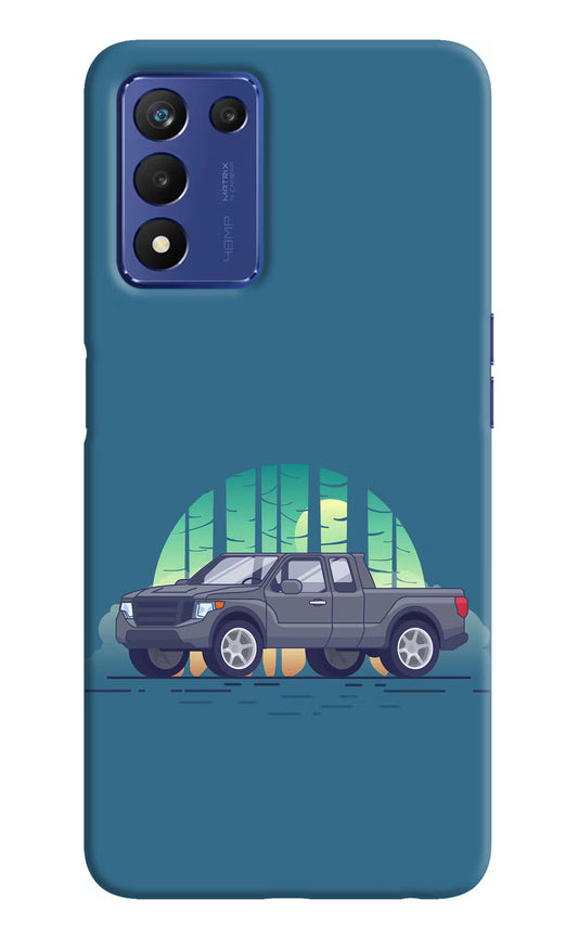 Retro Garage Vibe Realme 9 SE Hard Case Back Cover by Casekaro