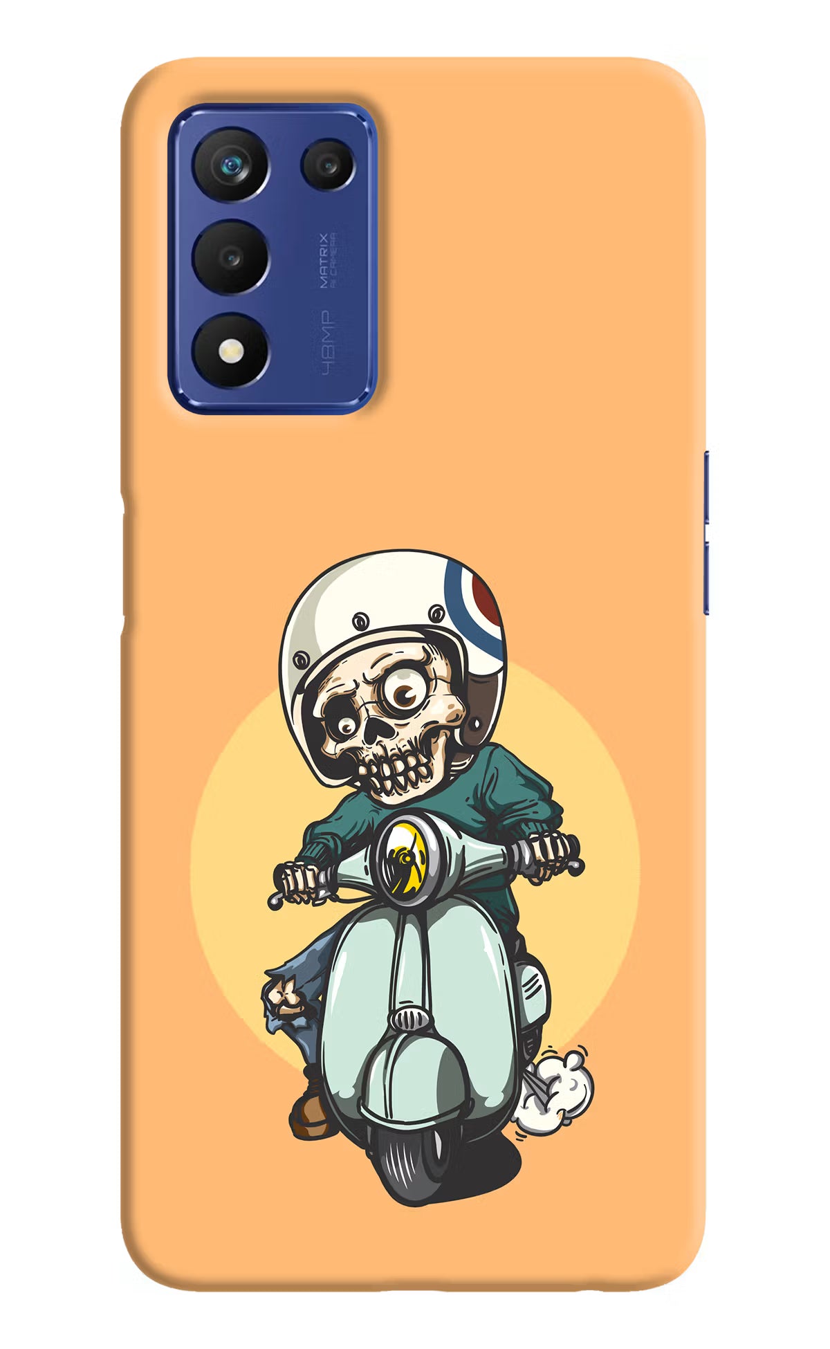Undead Biker Realme 9 SE Hard Case Back Cover by Casekaro