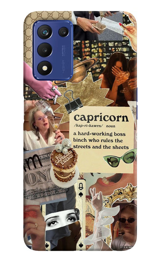 Capricorn Zodiac Realme 9 SE Hard Case Back Cover by Casekaro