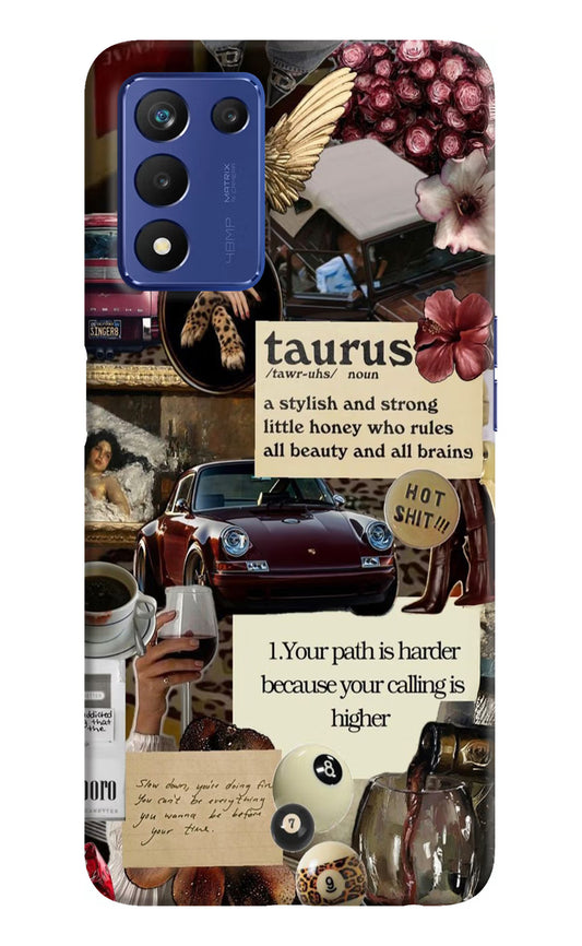 Taurus Zodiac Realme 9 SE Hard Case Back Cover by Casekaro
