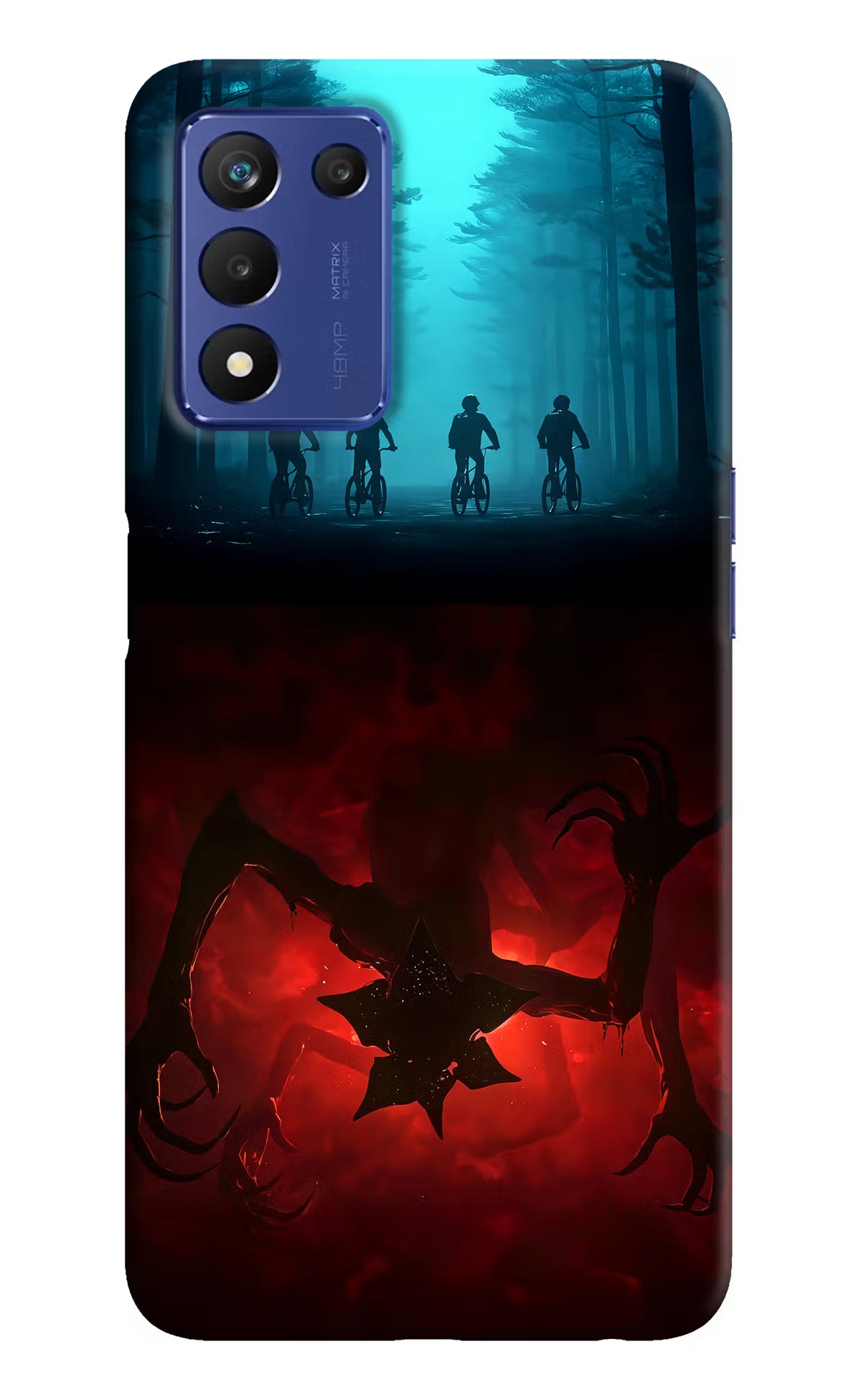 Ordinary Things Downside Up Realme 9 SE Hard Case Back Cover by Casekaro