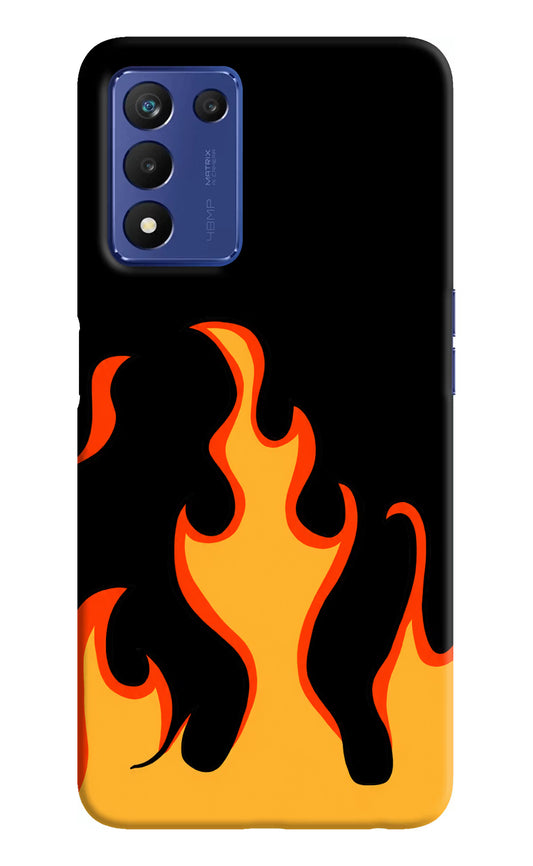 Fired Up – Black Realme 9 SE Hard Case Back Cover by Casekaro