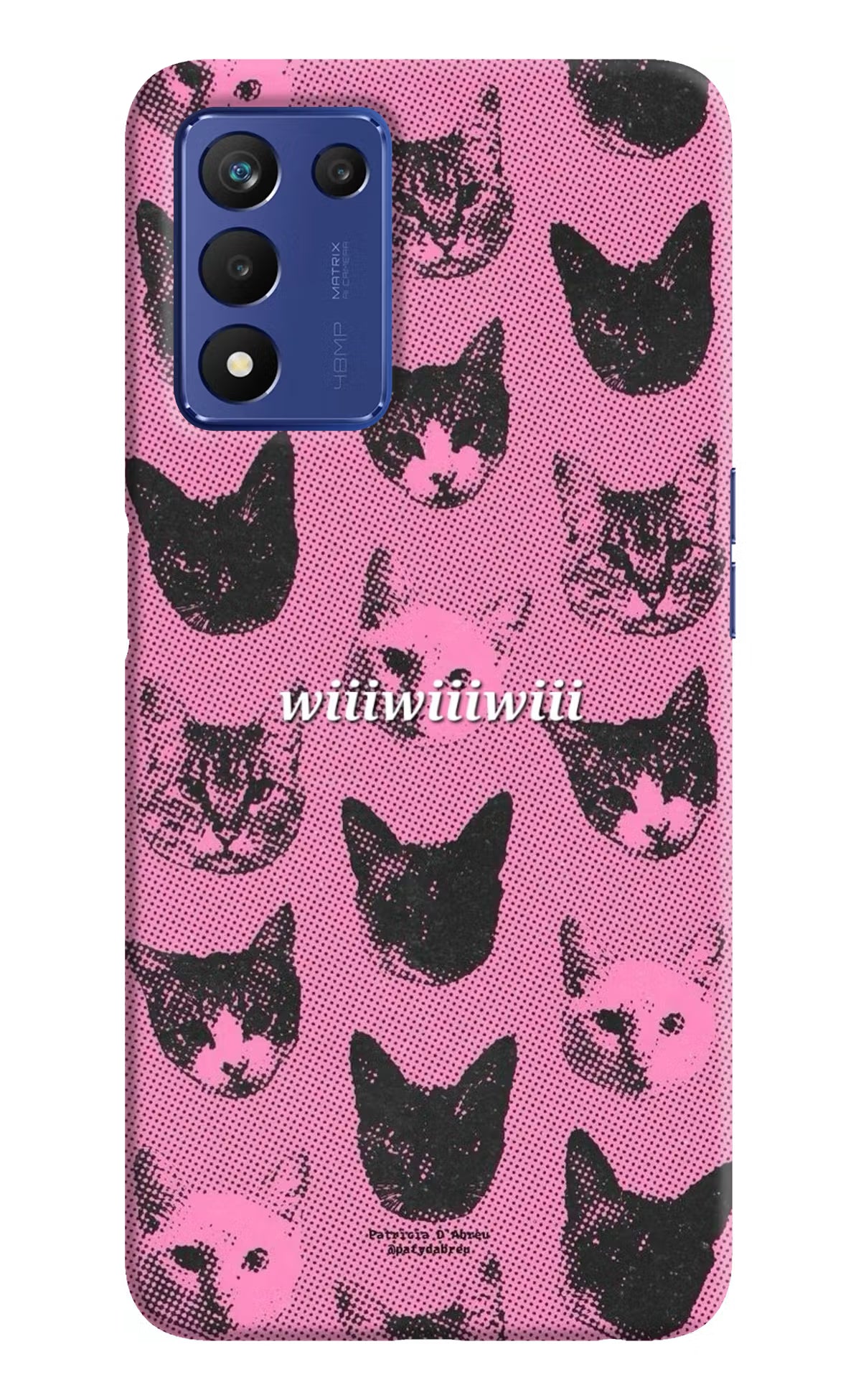 Pink Cats Realme 9 SE Back Cover