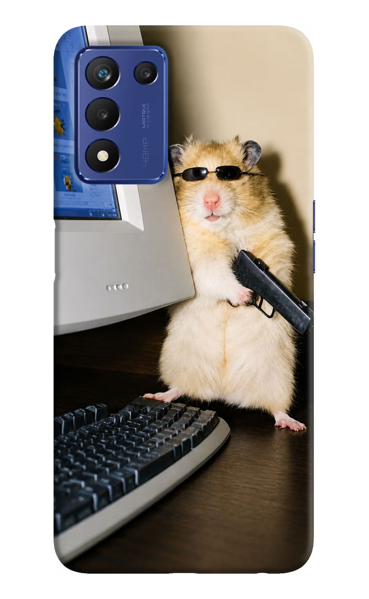 Hacker Hamster Realme 9 SE Back Cover