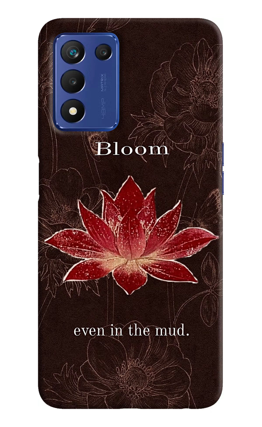Bloom Realme 9 SE Back Cover, Hard case